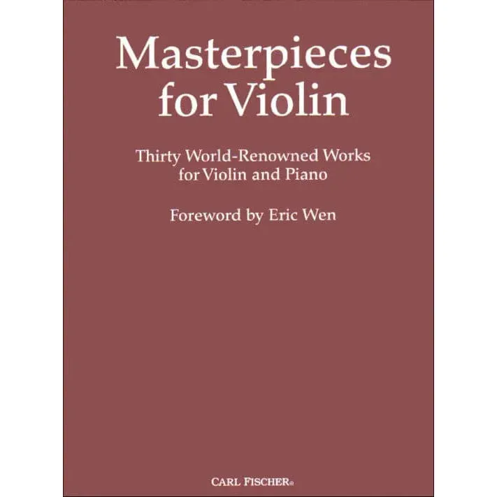 Carl Fischer Masterpieces Geigennoten Violine Klavier