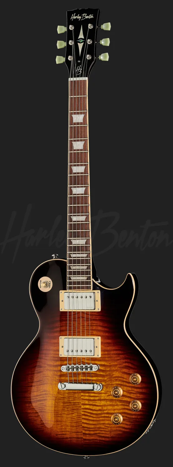 Harley Benton Vintage Series SC-550 II E-Gitarre Faded Tobacco