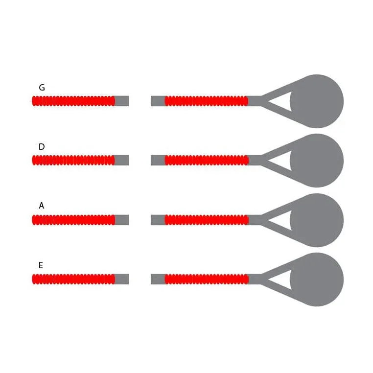 Thomastik Spirocore Orchestra Kontrabass Saitensatz 3/4
