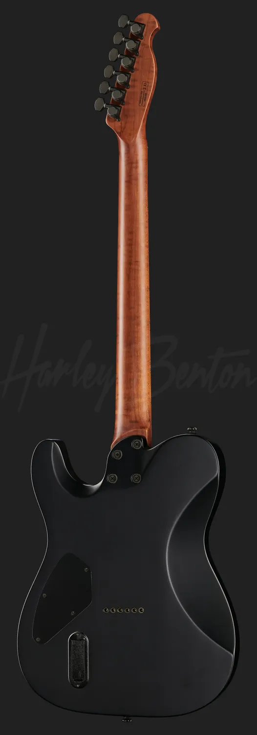 Harley Benton Fusion-T EMG HT E-Gitarre Schwarz matt
