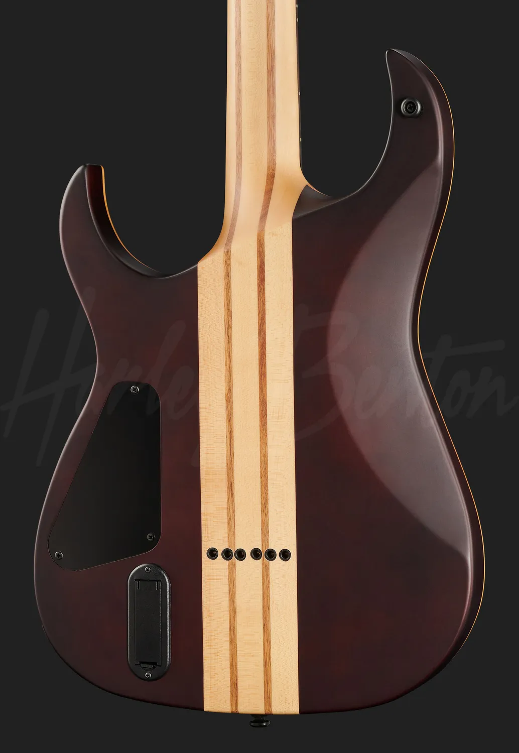 Harley Benton Progressive Amarok-BT Bariton Black Red Burst