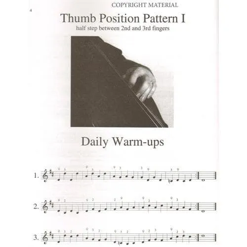 Shar Music Mooney Thumb Position Cello Buch 1 Notenheft