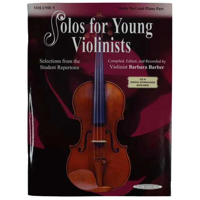 Barber Solos for Young Violinists 5 Noten Violine Klavier