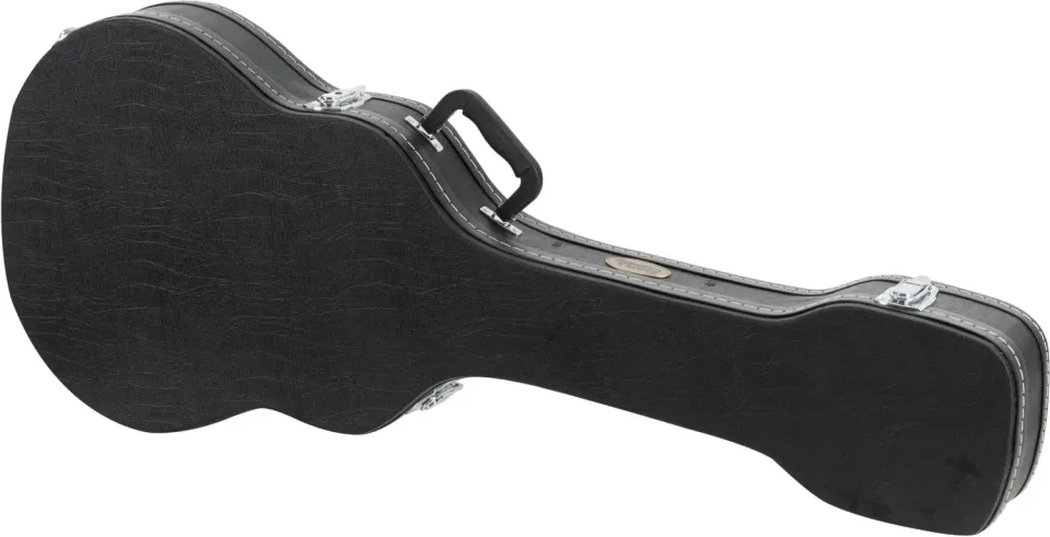 Rocktile ES-Style II Gitarrenkoffer Halbakustik Schwarz
