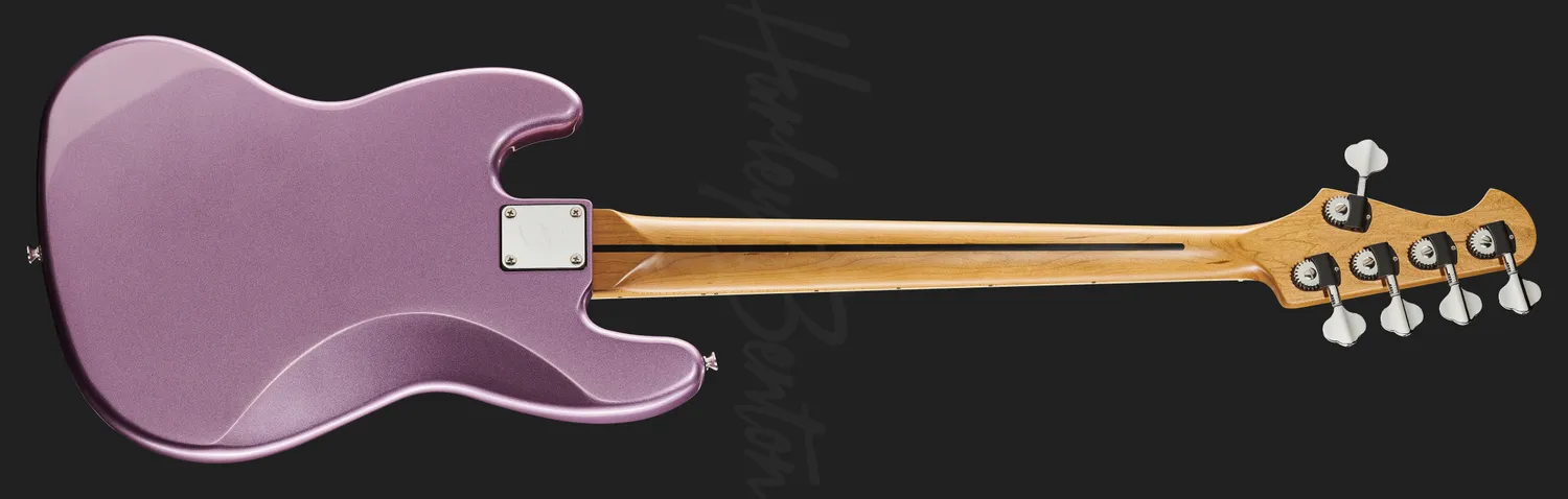 Harley Benton MV-5JB E-Bass Burgundy Mist 5-saitig
