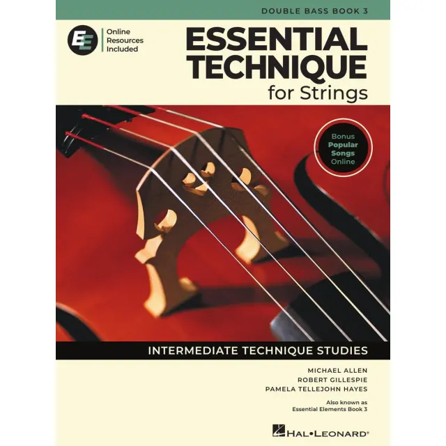 Hal Leonard Essential Elements Bass Schule Buch 3