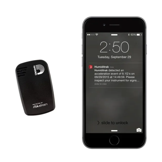 Planet Waves Humiditrak Bluetooth Hygrometer mit App