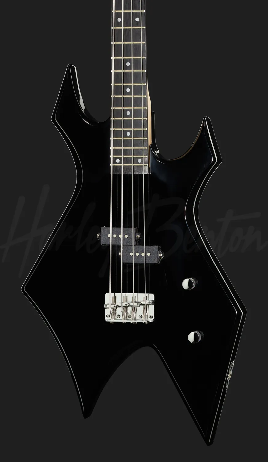 Harley Benton Student WB-20 BK E-Bass schwarz Splitcoil