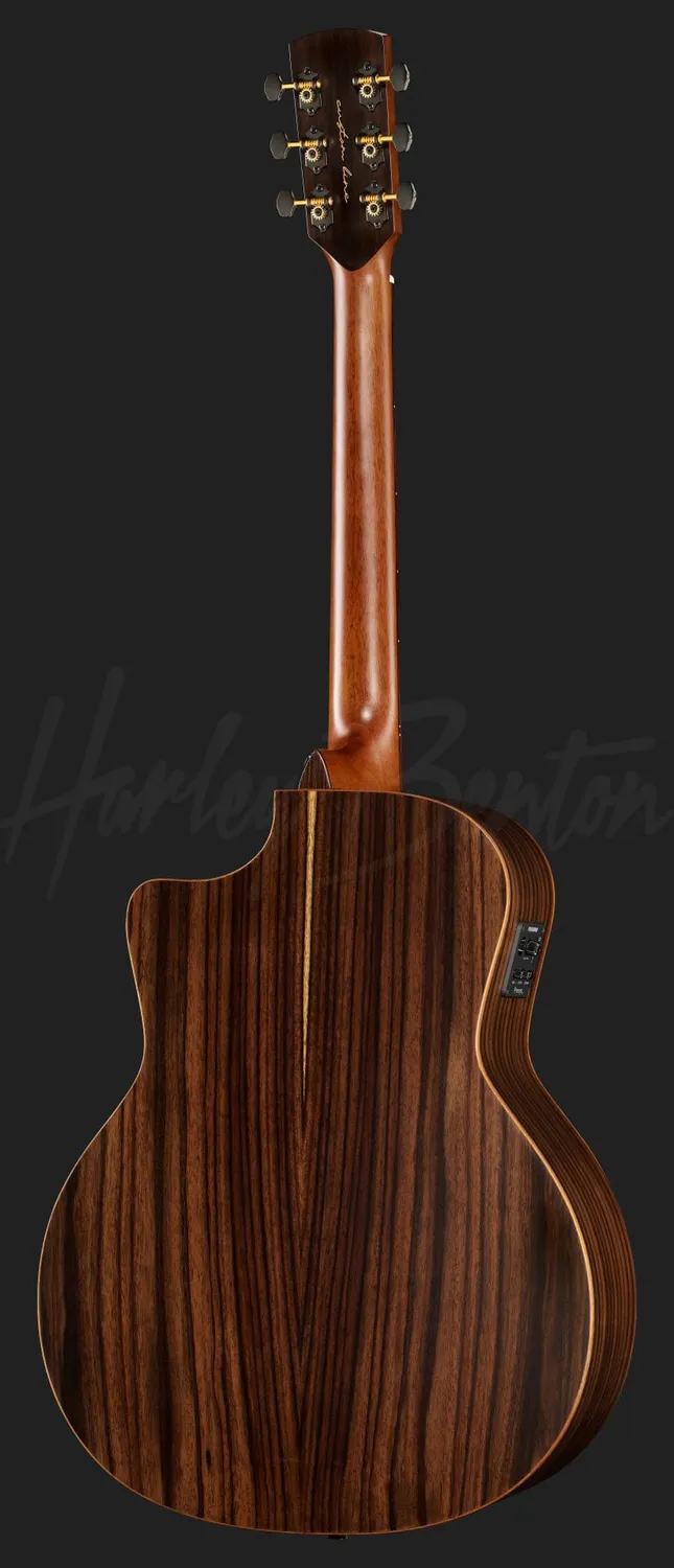 Harley Benton Custom Line CLG-70ASR CE Westerngitarre SBK massiv