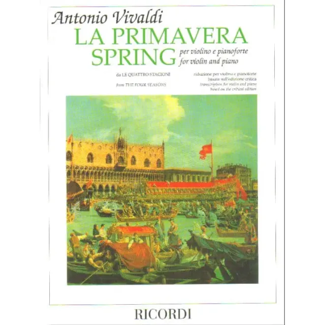 Vivaldi Four Seasons Spring RV 269 Noten Violine Klavier Carnelli