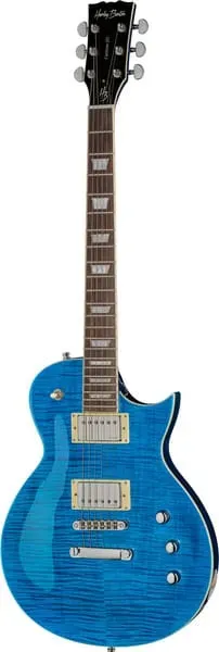 Harley Benton Vintage SC-Custom III E-Gitarre Ocean Flame