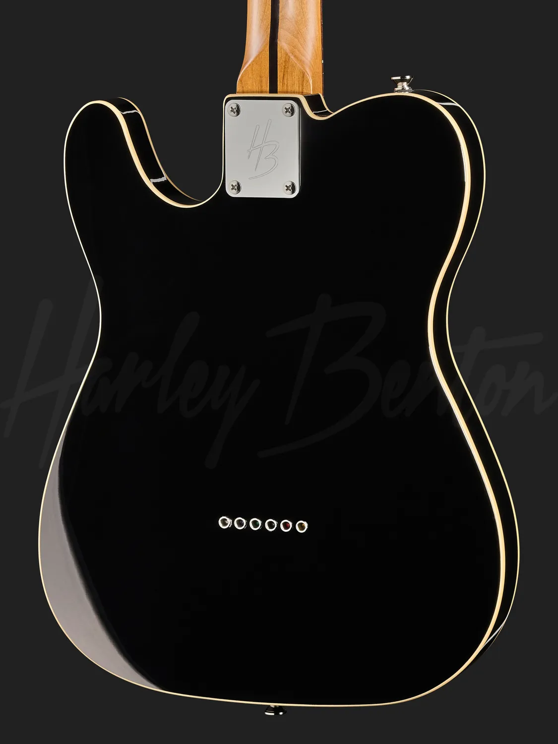 Harley Benton Classic TE-62DB E-Gitarre Schwarz Singlecoil