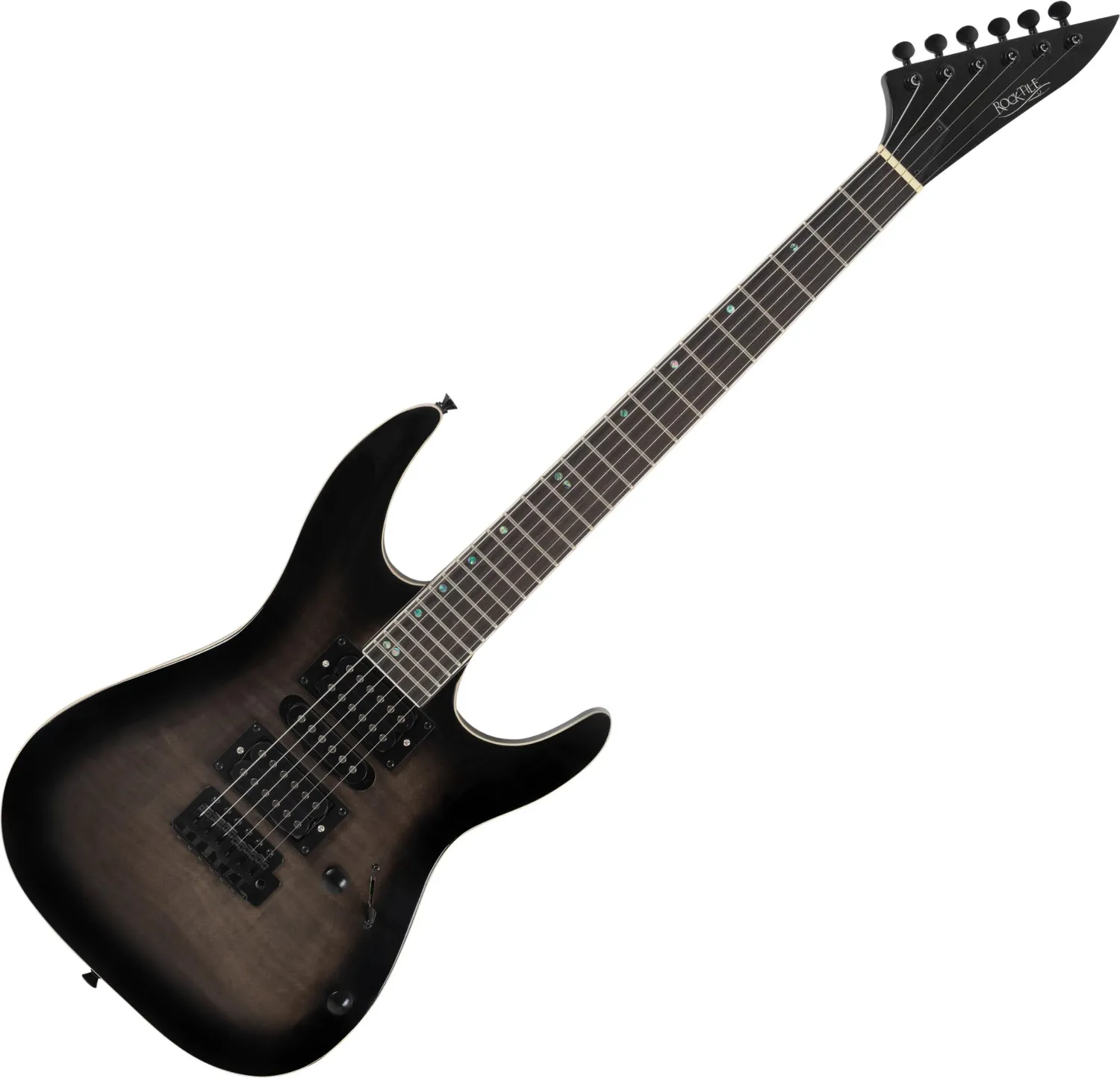 Rocktile Pro J150-TB E-Gitarre Transparent Black