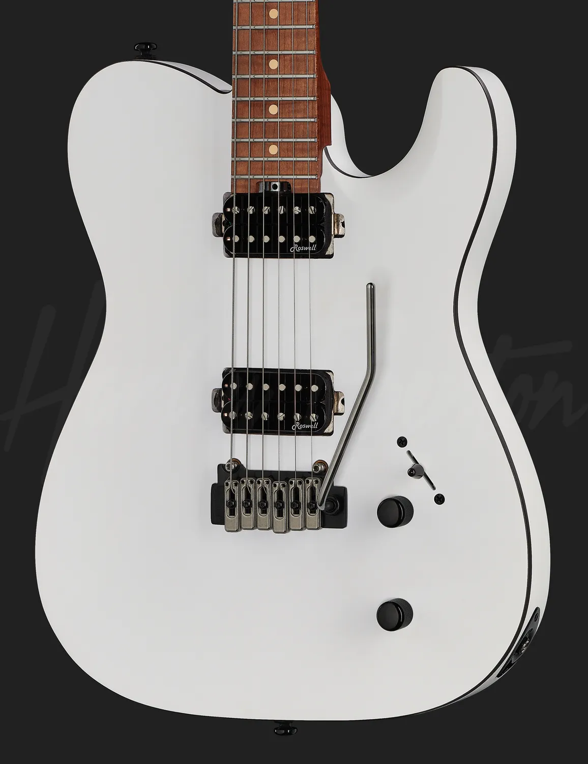 Harley Benton Progressive Fusion-T HH E-Gitarre White Mint