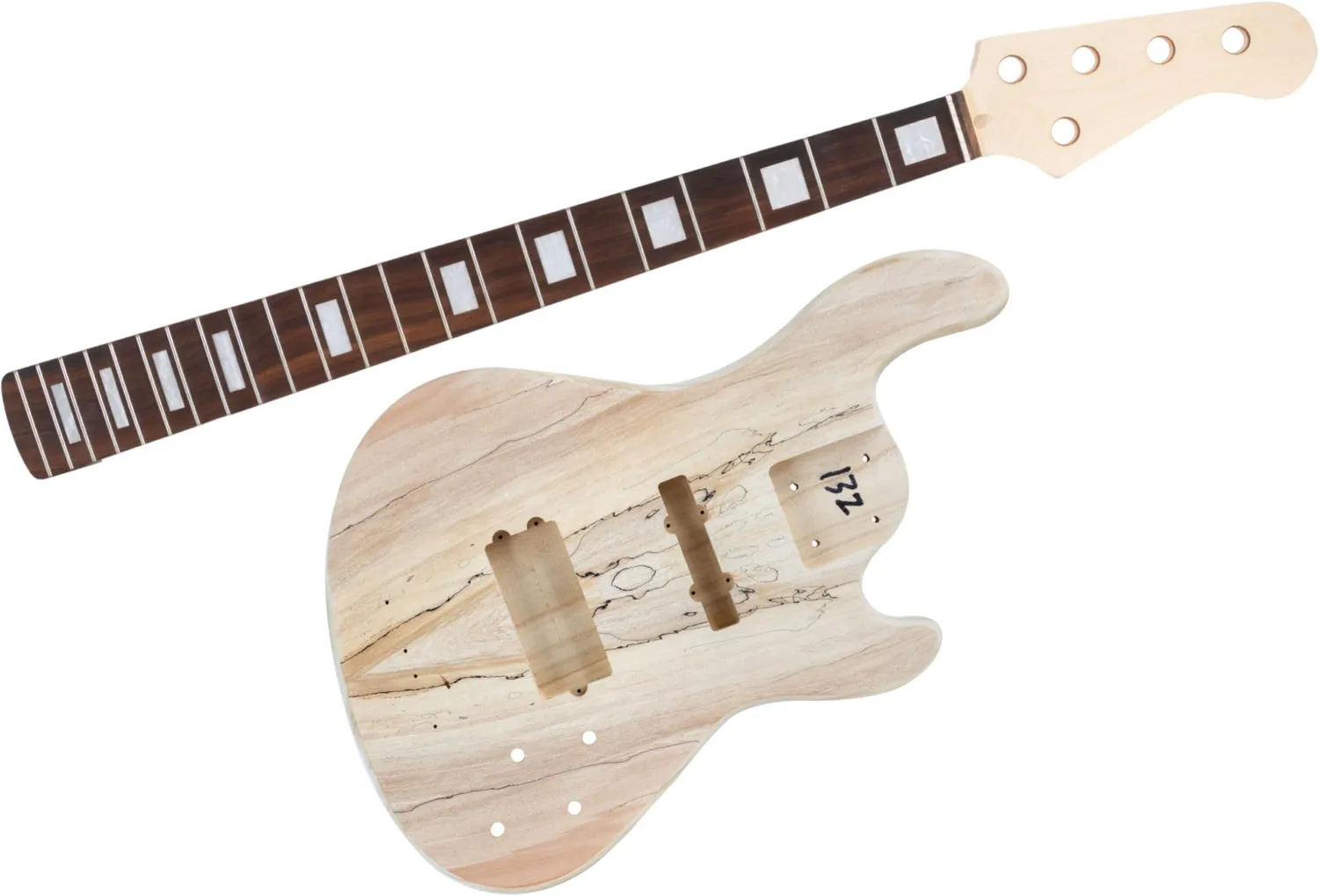Rocktile JBH5-Style E-Bass Bausatz 5-saitig Paulownia