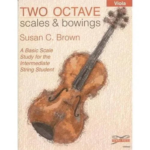 Shar Brown Two Octave Scales and Bowings Noten Viola