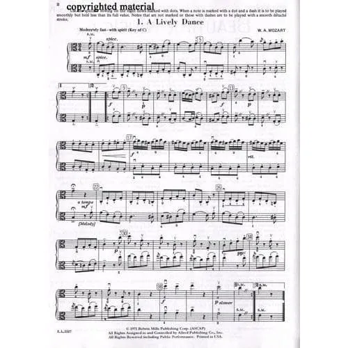 Applebaum Beautiful Music for Two Violas Vol. 4 Noten Duo