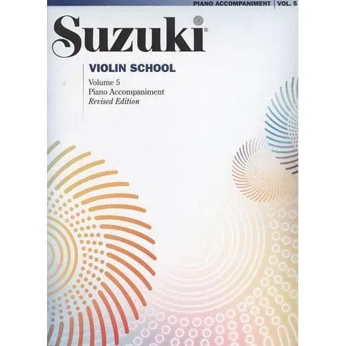 Shar Music Suzuki Violin School Vol 5 Noten Klavierbegleitung