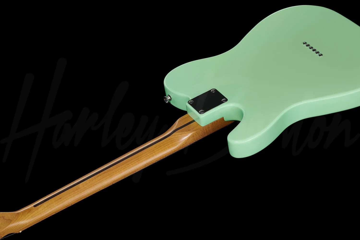 Harley Benton TE-62CC SFG E-Gitarre Seafoam Green Twang