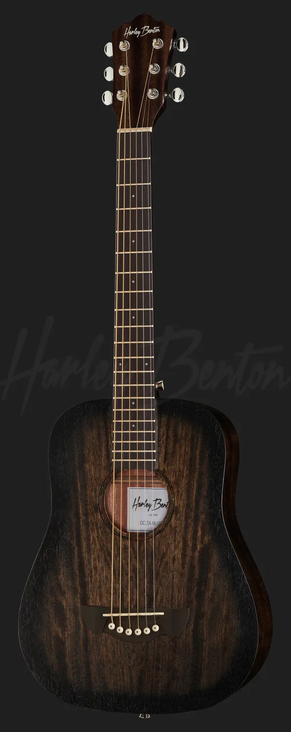 Harley Benton Delta Blues T E-Gitarre Shortscale Vintage