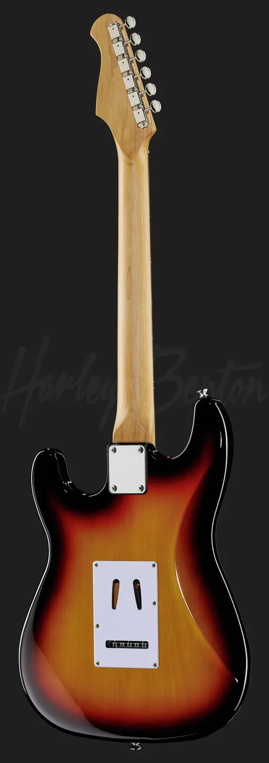 Harley Benton Classic Series ST-62 E-Gitarre Sunburst Vintage