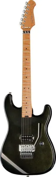Harley Benton ST-80FR MN E-Gitarre Lime Sparkle HH