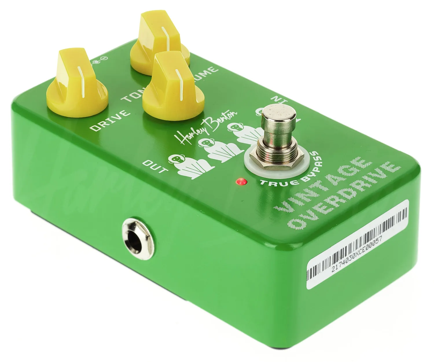 Harley Benton Vintage Overdrive Effektpedal Drive Tone
