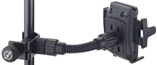 K&M Smartphone Halter Universal Notenständer 30mm schwarz