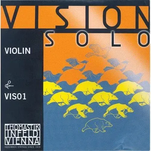 Thomastik Vision Solo Violinsaiten 4/4 Silv-D mittlere