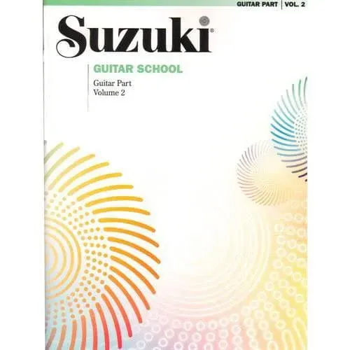 Suzuki Guitar School Volume 2 Gitarrennoten Band 2 Anfänger