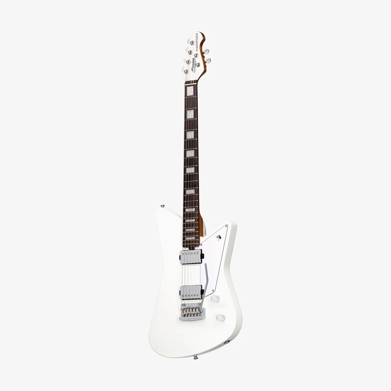 Sterling Mariposa E-Gitarre Imperial White Artist