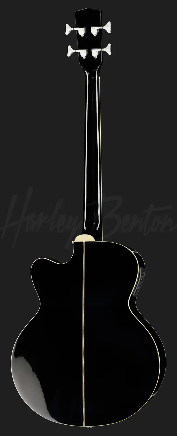 Harley Benton Custom Line B-30BK-FL Akustikbass bundlos