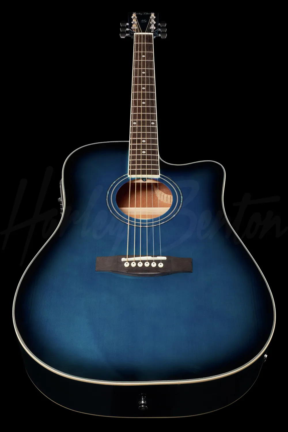 Harley Benton Custom D-120CE Westerngitarre TB Cutaway
