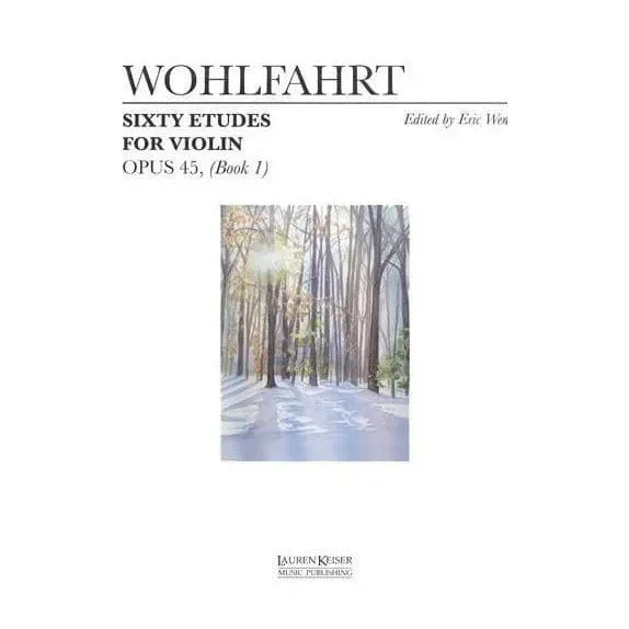 Wohlfahrt 60 Etüden Op.45 Heft 1 Violinenoten Einsteiger