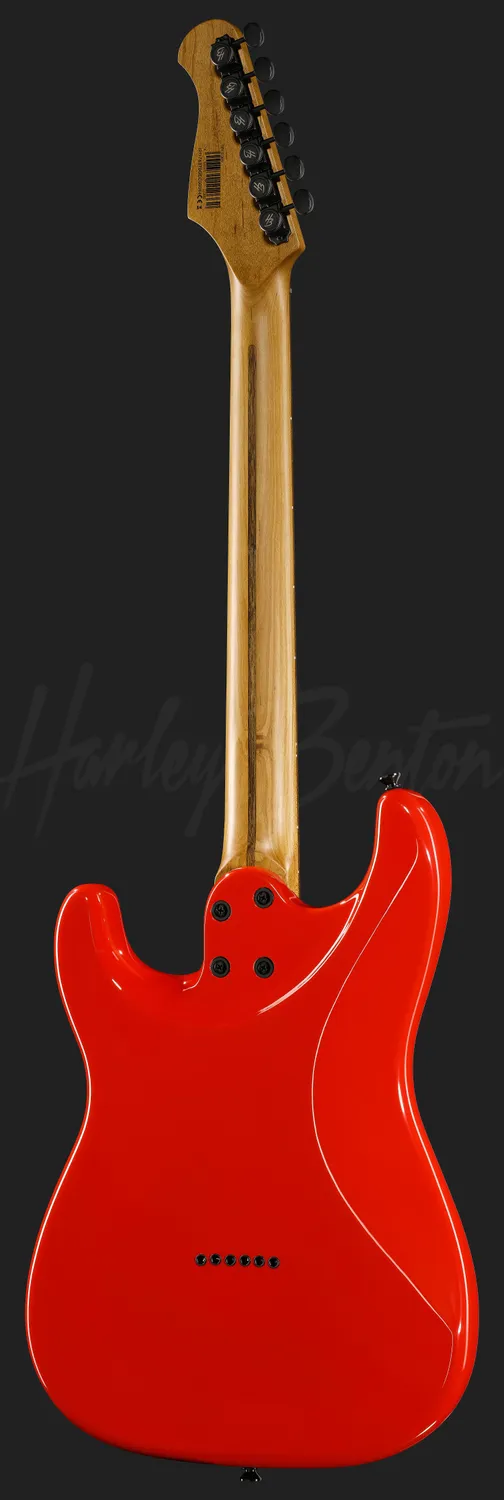 Harley Benton Rock Series ST-Modern HH RR E-Gitarre Rot Metallic