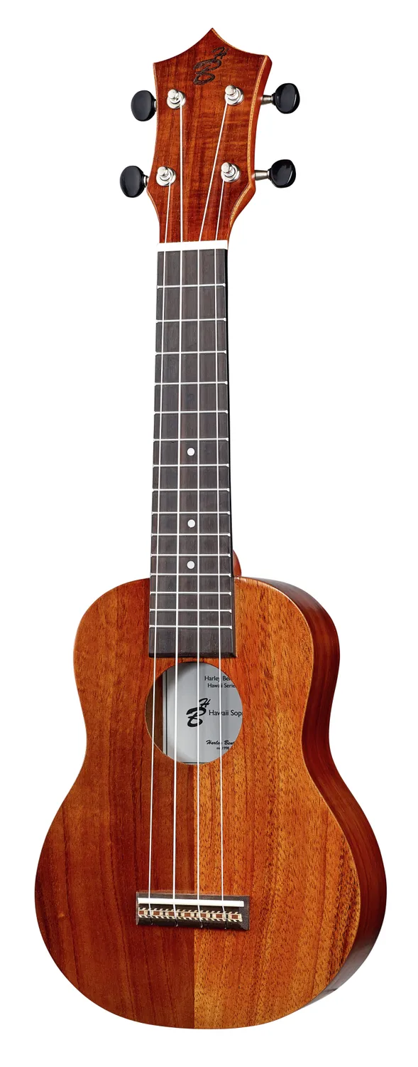 Harley Benton Hawaii Koa Sopran Ukulele Natur