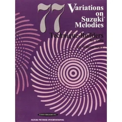 Shar Music Starr 77 Variations Suzuki Melodies Noten Viola