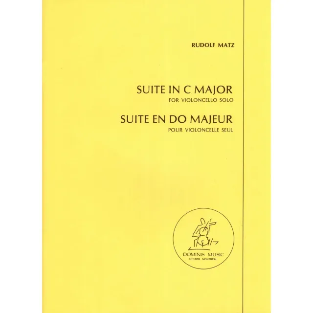 Shar Music Matz Suite in C Major Cello Noten Solo