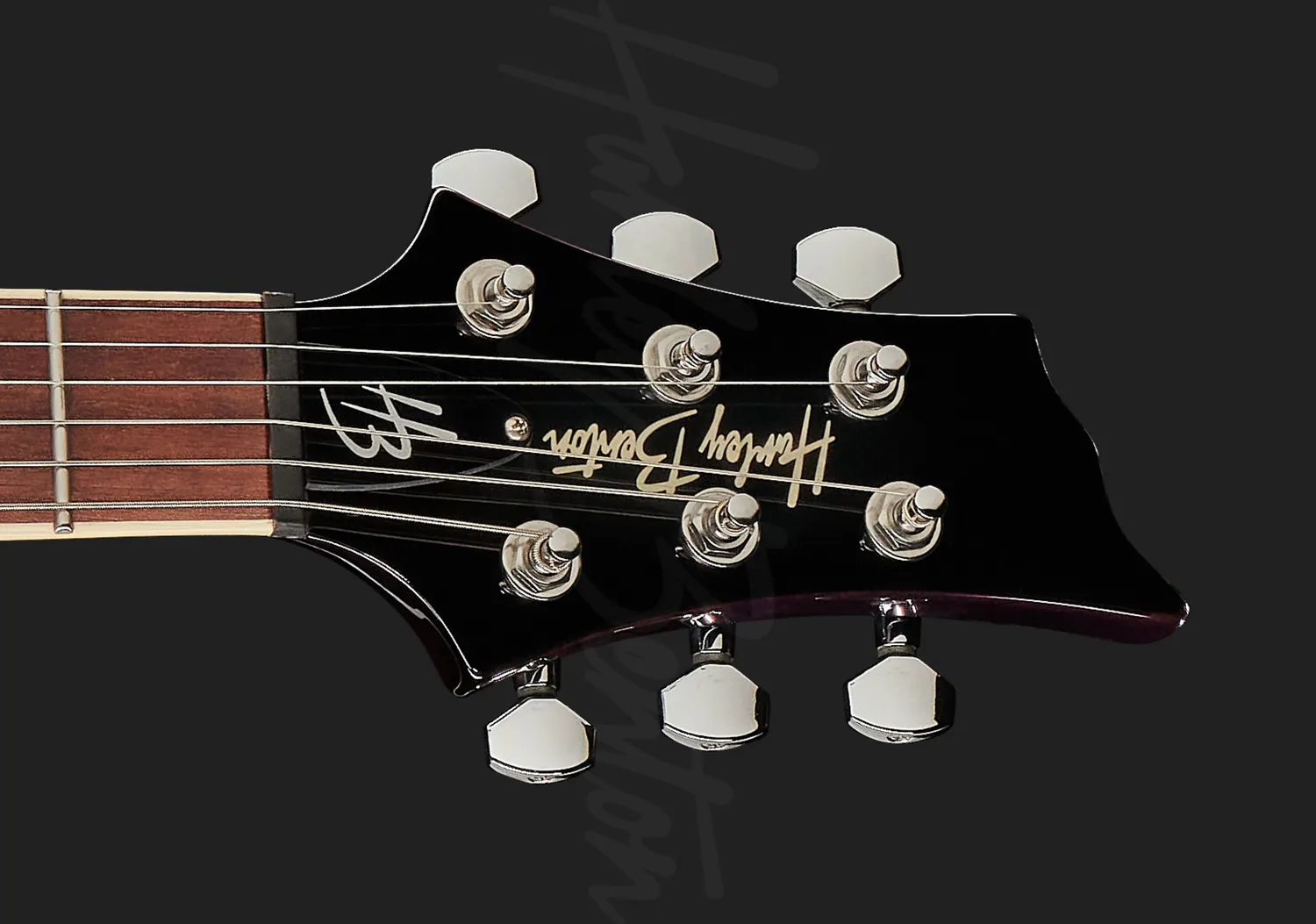 Harley Benton CST-24T E-Gitarre LH purple burst 24 Bünde