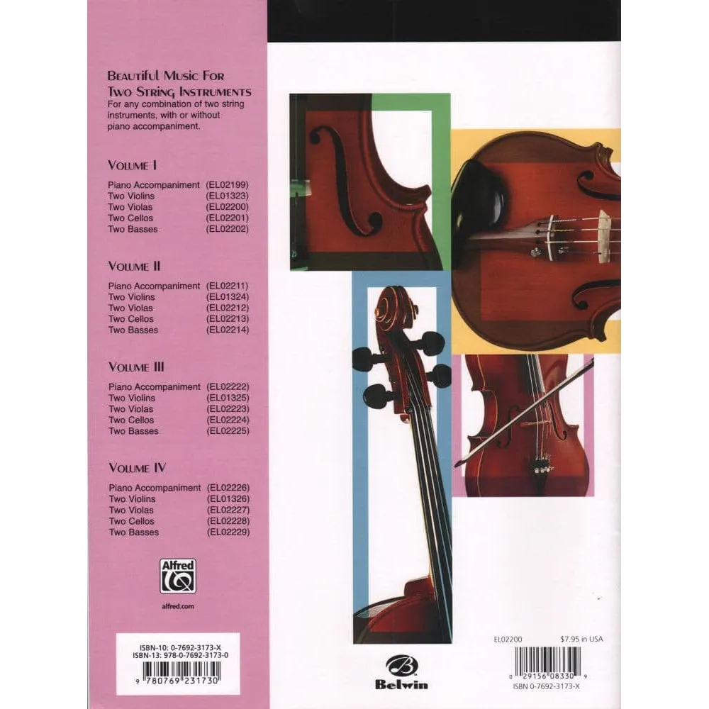 Applebaum Beautiful Music Two Violas Vol.1 Noten