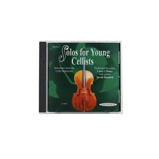 Cheney Solos for Young Cellists Vol. 2 CD Cello