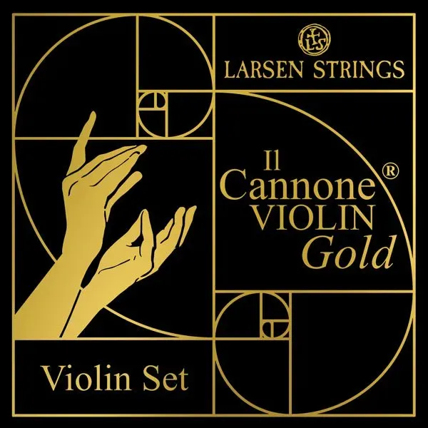 Larsen Il Cannone Gold Violinensaiten Satz kraftvoll