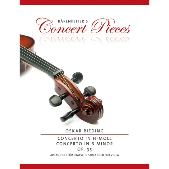 Bärenreiter Rieding Concerto h-Moll Op 35 Noten Viola Klavier