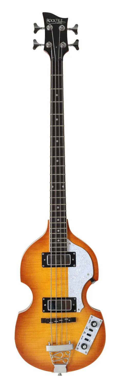Rocktile VB-1 Sir Paul Violinbass Hollowbody Sunburst