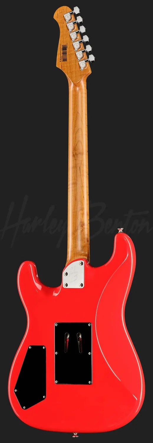 Harley Benton ST-80FR MN E-Gitarre Radiant Red 1PU