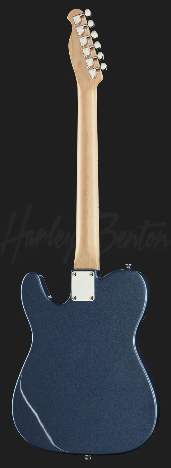 Harley Benton TE-20MN BM E-Gitarre Singlecoil blau