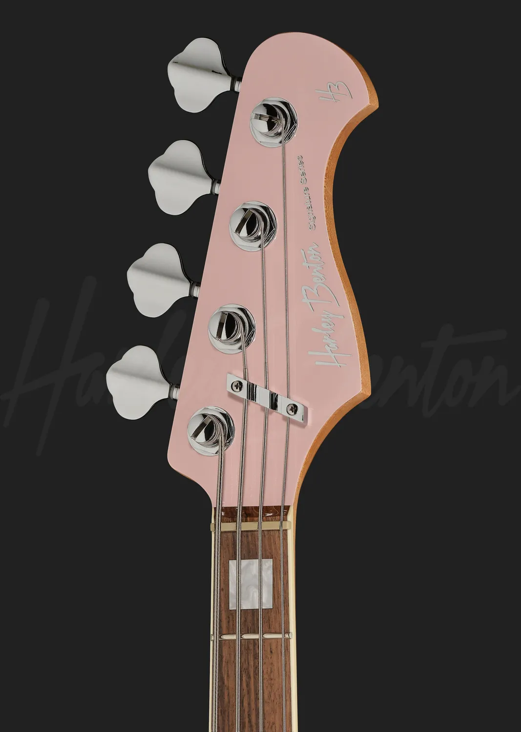 Harley Benton Pro MV-4JB E-Bass Burgundy Mist