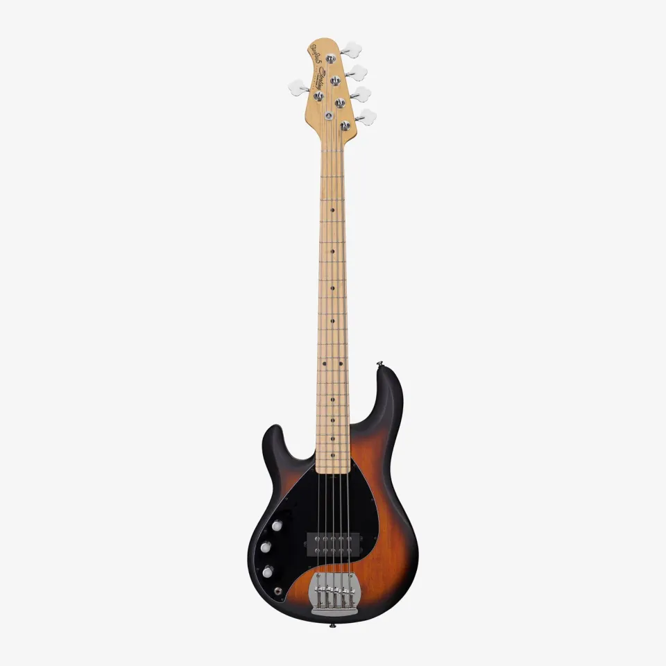 Sterling SUB Series StingRay 5 Left Handed E-Bass Vintage Sunburst