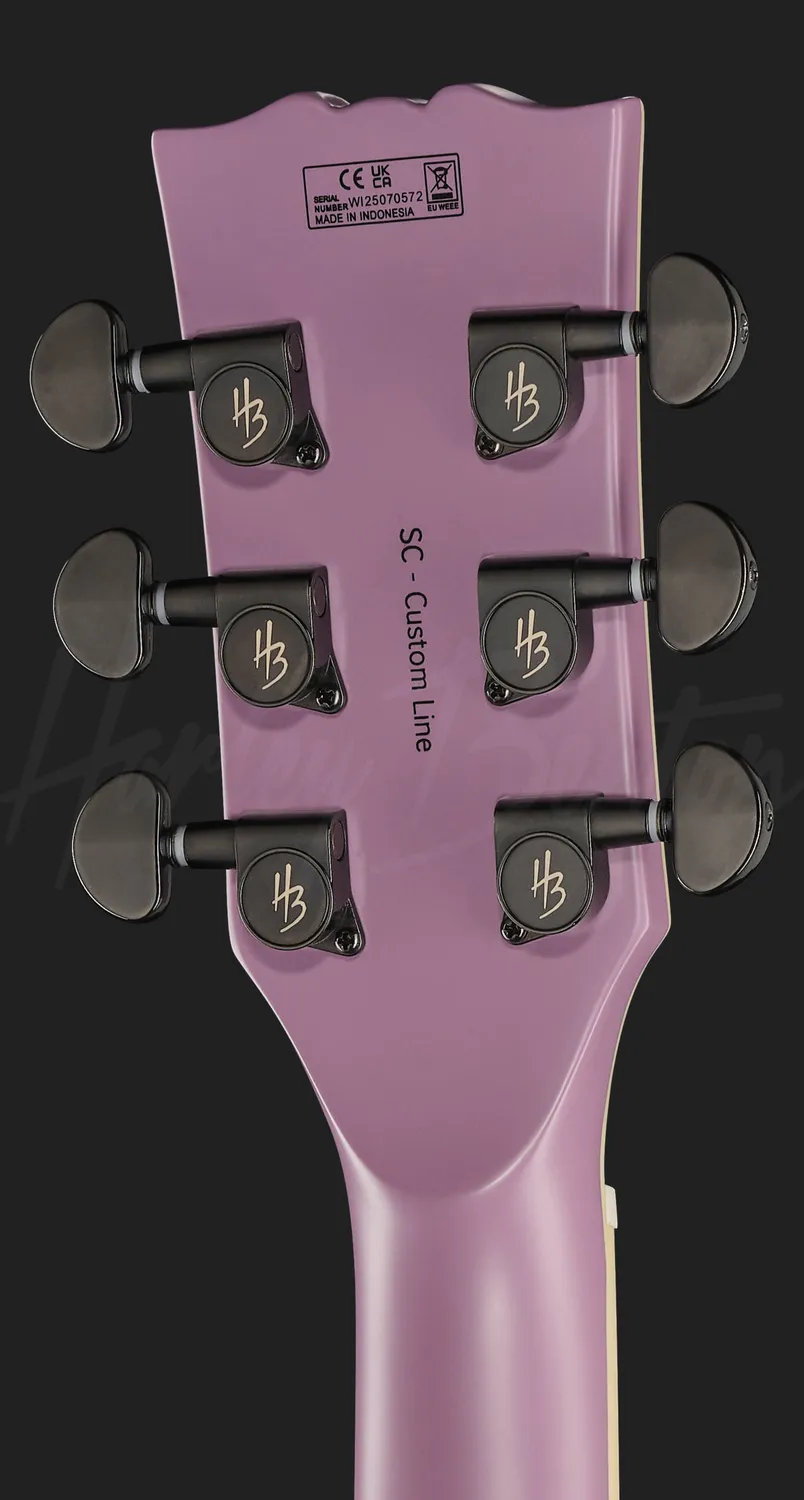 Harley Benton SC-Custom III E-Gitarre Purple Satin Humbucker