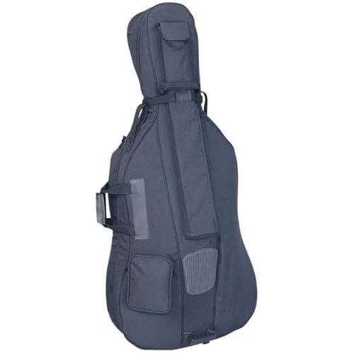 Shar Cushy Cello Glider Cellotasche mit Rollen 4/4 gepolstert